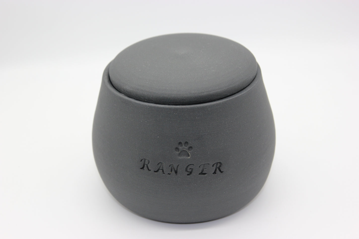 Personalized Handmade Ceramic Pet Urn: Custom Dog or Cat Memorial